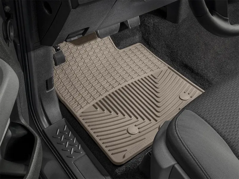Weathertech W243Tn Tan All-Weather Front Floor Mats 1