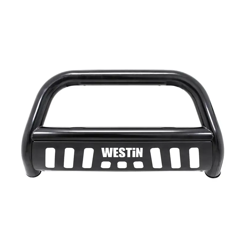 Westin E-Series Bull Bar – 3-Inch Black Powder-Coated Steel Front Protection 1