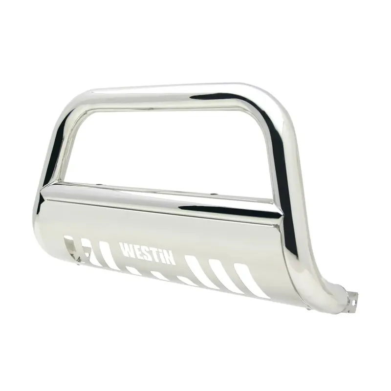 Westin E-Series Polished Stainless Steel Bull Bar – 3-Inch Diameter 1