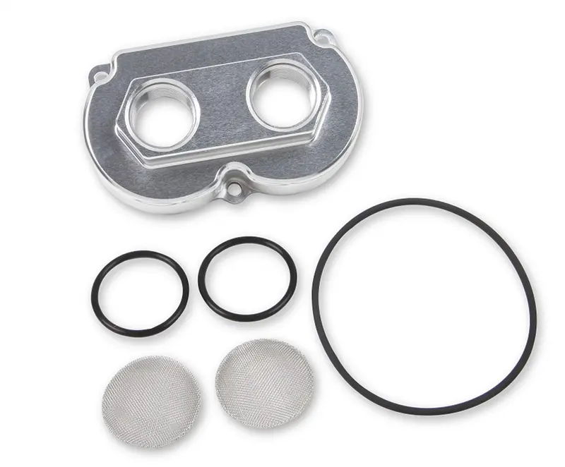 Holley Fuel Pump Endplate Conversion Kit – Adapts Mechanical Pumps For Modern Setups 1