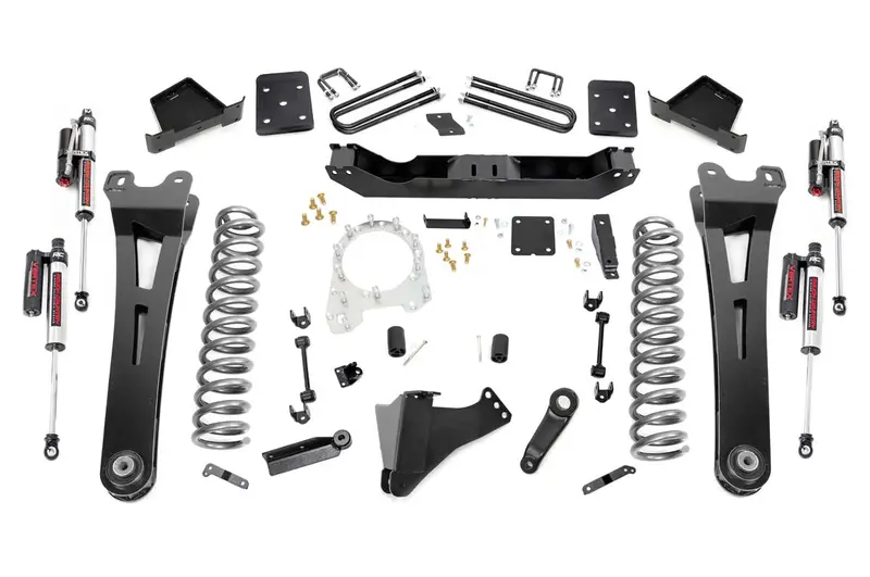 Rough Country 55450 6-Inch Diesel Lift Kit With Radius Arms – F-250/F-350 4Wd (2017–2019), Includes Overload Springs & 4-Inch Axle Spacers 1